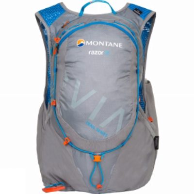 Montane Via Razor 15 Rucksack Cloudburst Grey/Blue Spark